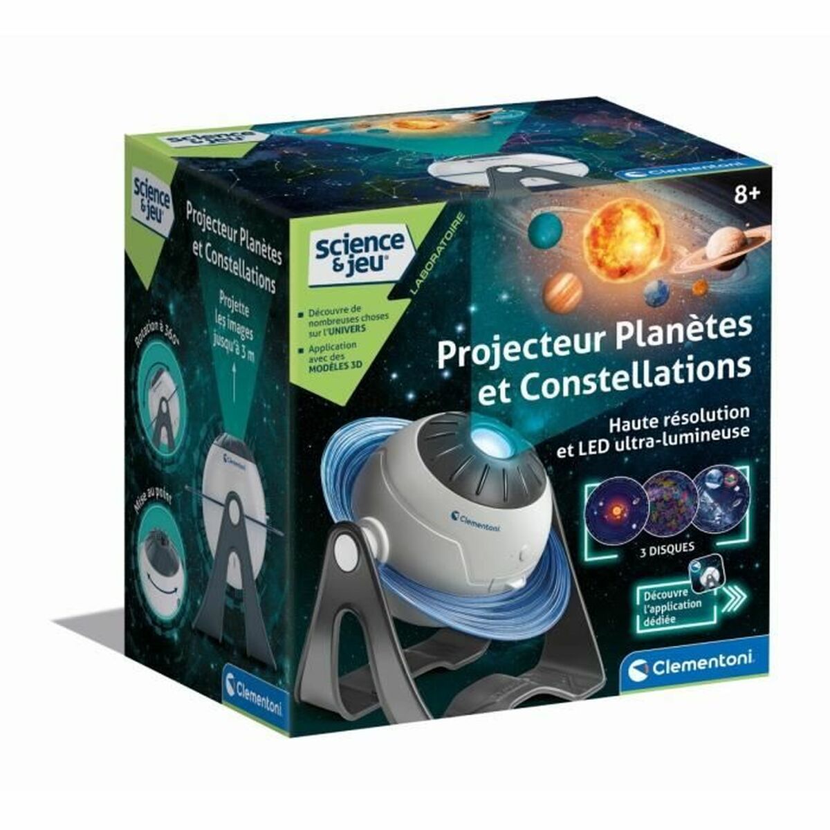 Joc Educativ Clementoni Proyector de Planetas y Constelaciones