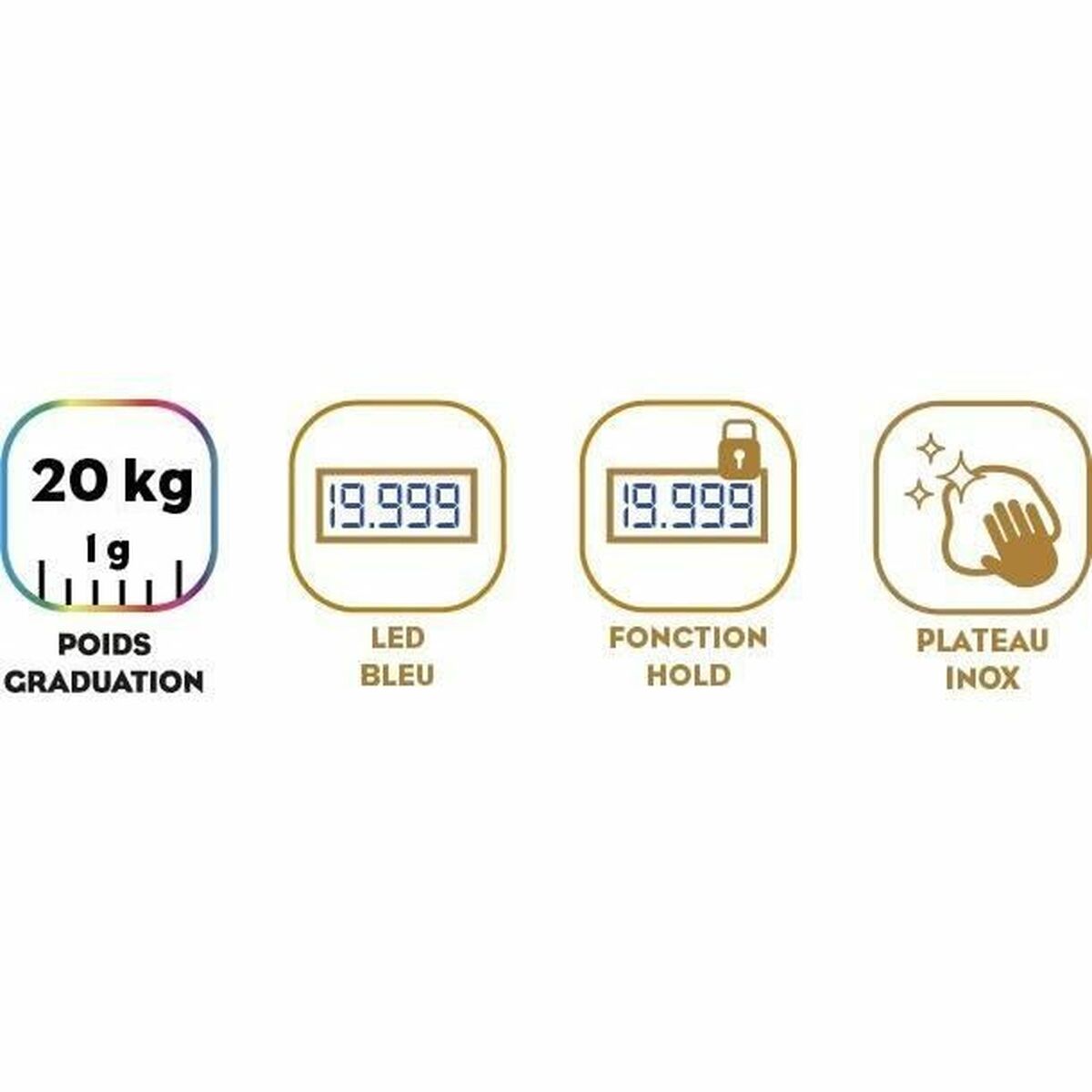 cântarul de bucătărie Little Balance Perfect