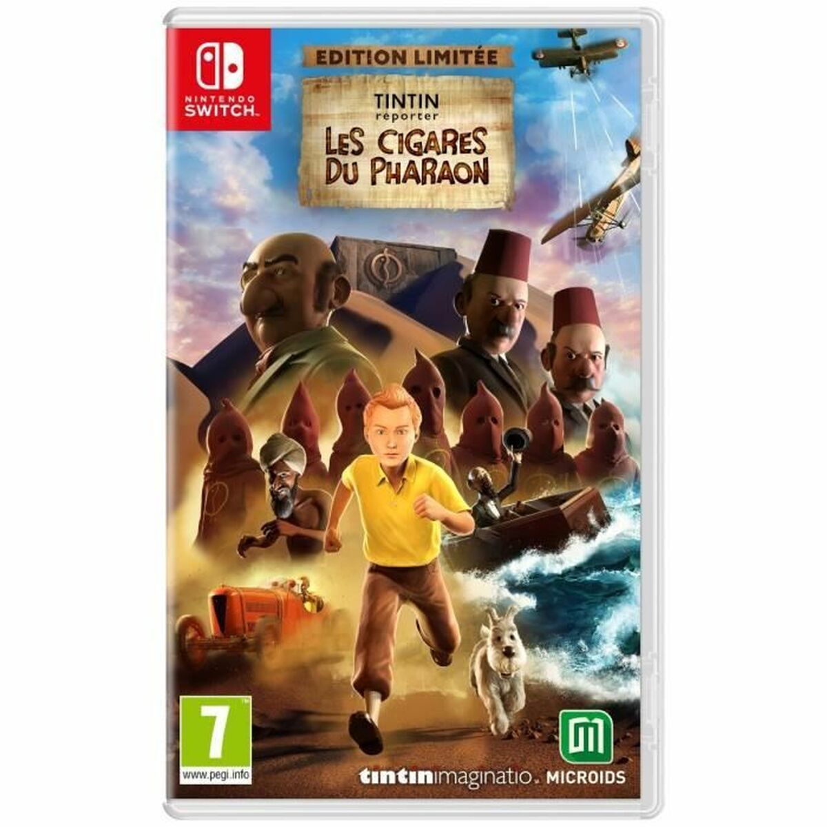 Joc video pentru Switch Microids Tintin Reporter : Les Cigares du Pharaon