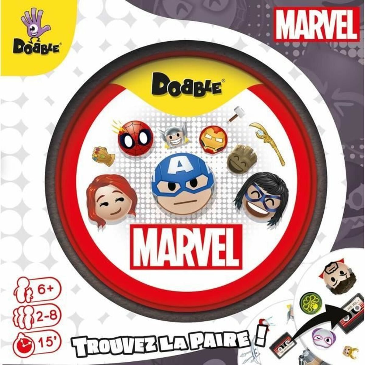 Joc Educativ Asmodee Dobble: Marvel