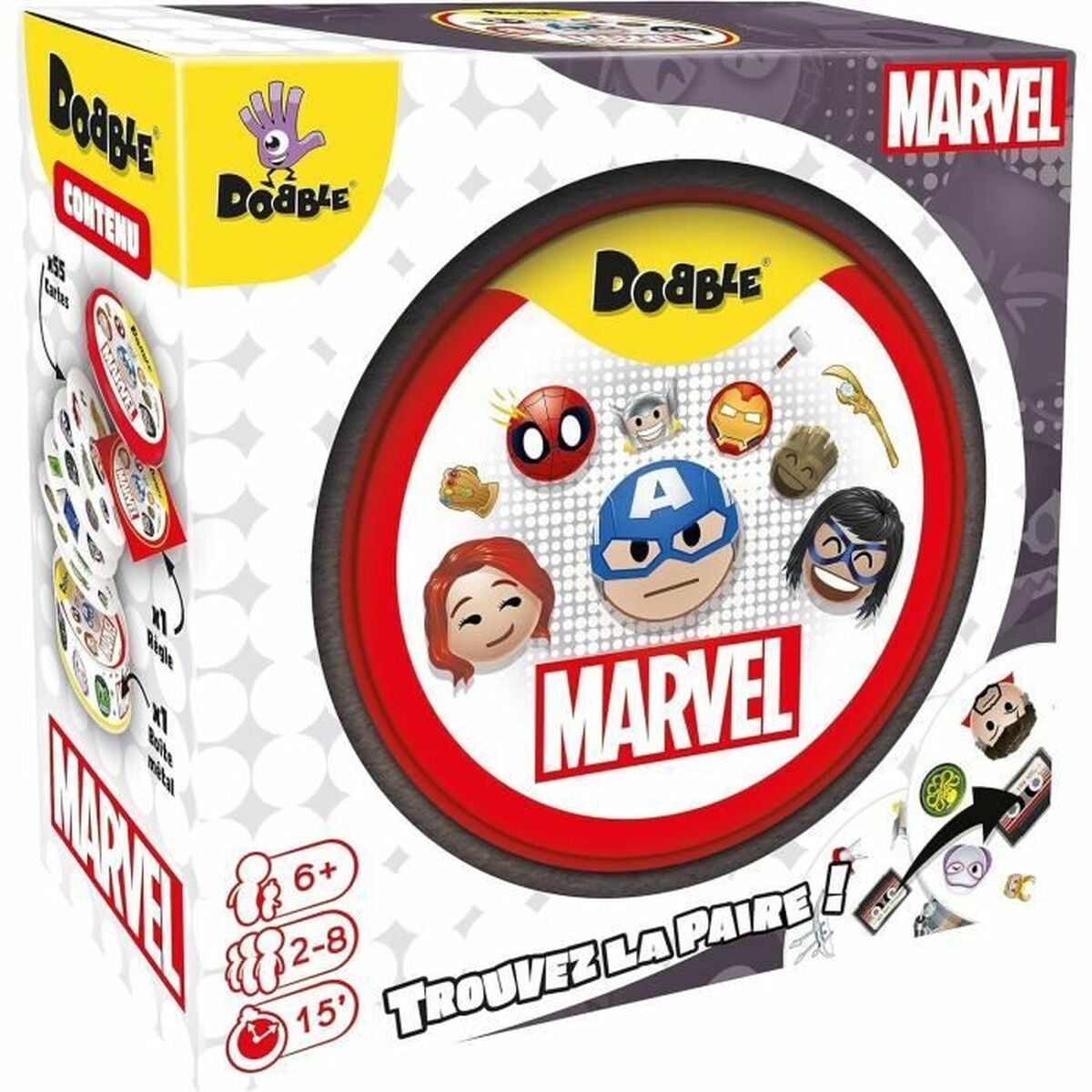 Joc Educativ Asmodee Dobble: Marvel