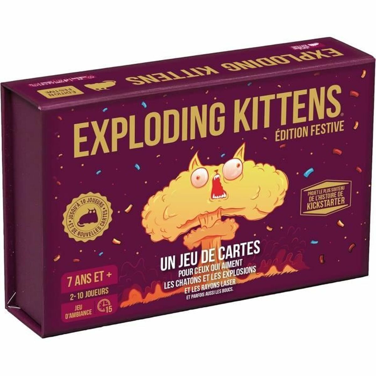 Joc de Masă Asmodee Exploding Kittens: Festive Edition