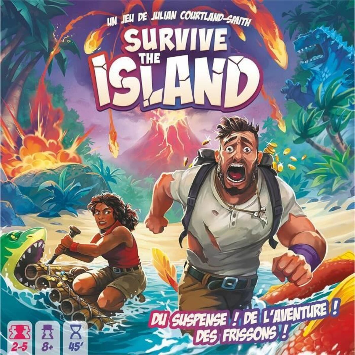 Joc de Masă Asmodee Survive The Island