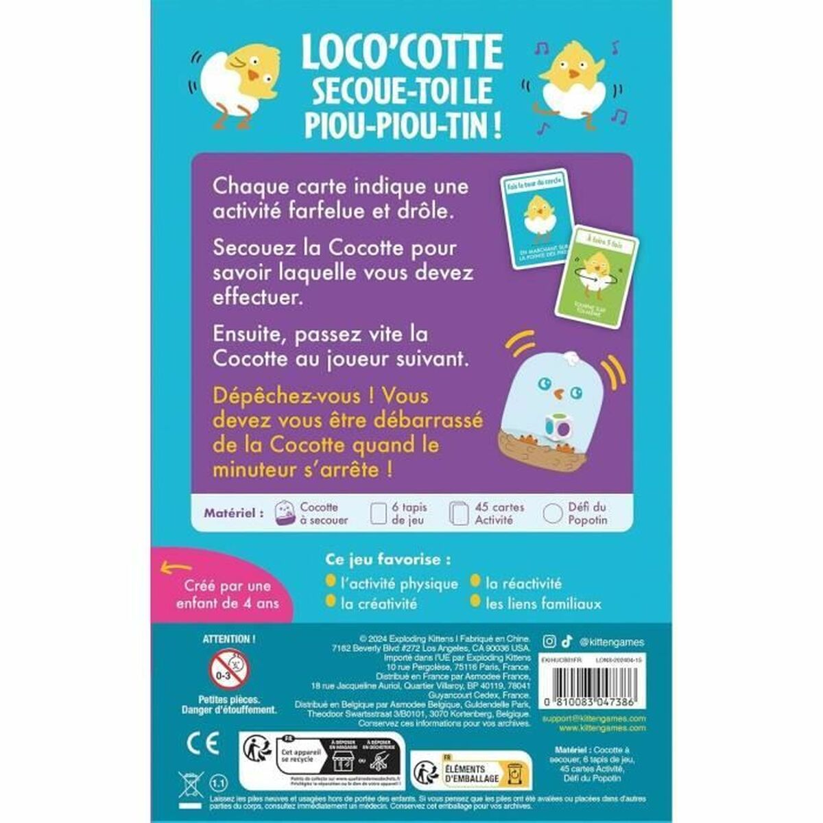 Joc de Masă Asmodee 14 x 8 x 21 cm