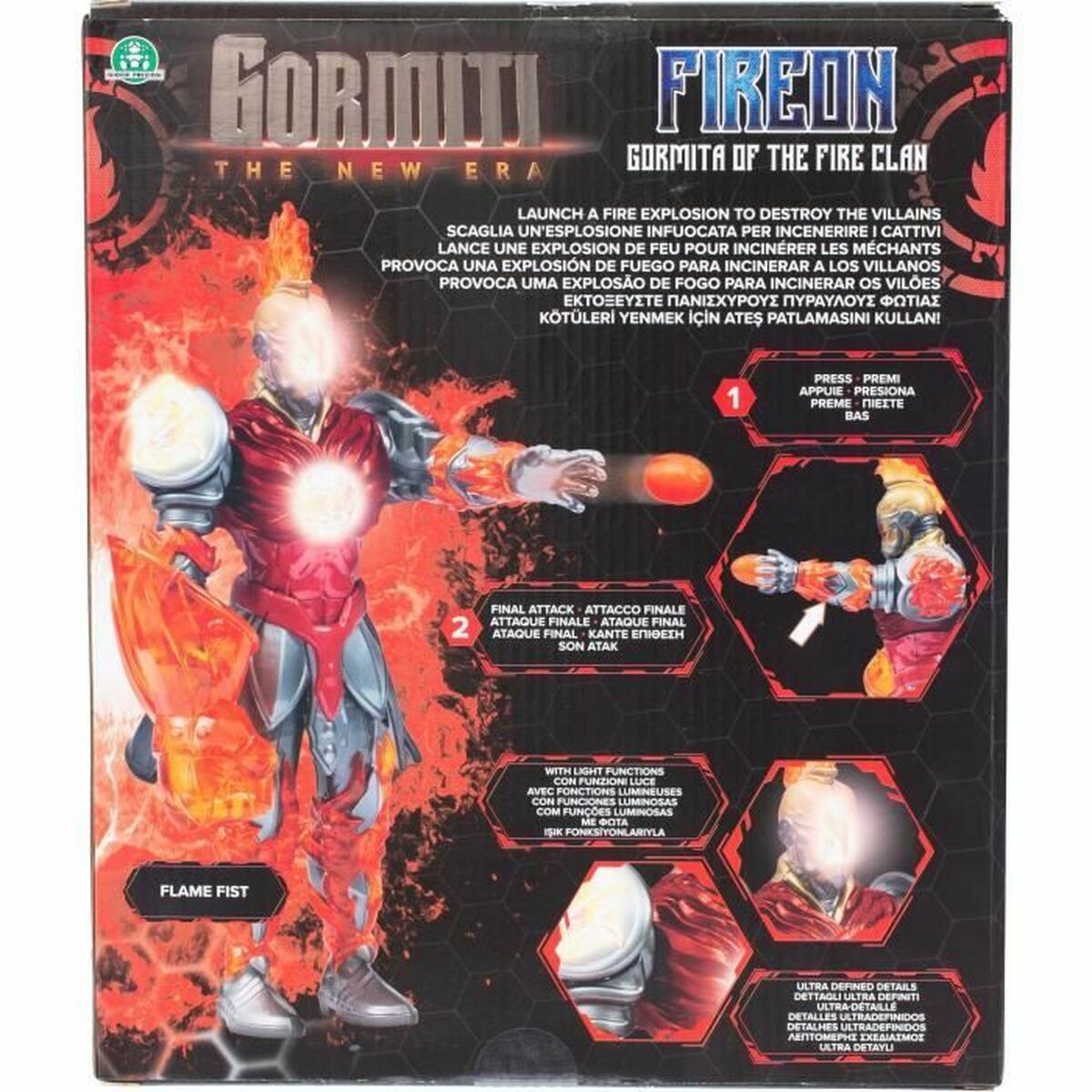 Figura îmbinată Gormiti Fireon 27 cm
