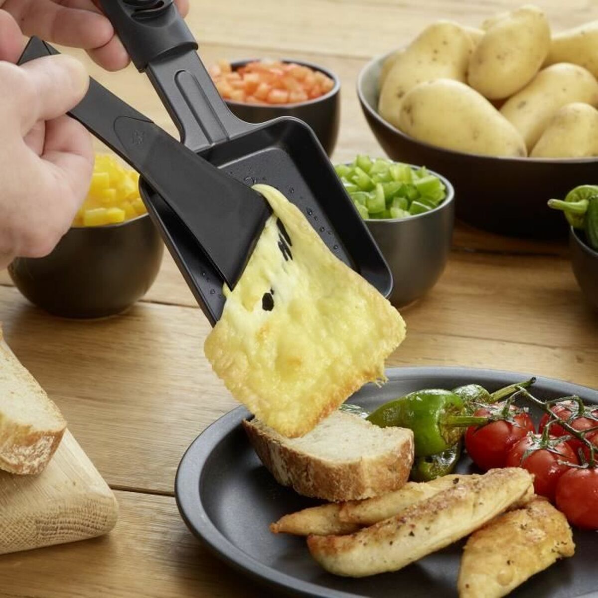 Raclette Severin RG9670 Negru noir 41,7 x 26,3 cm