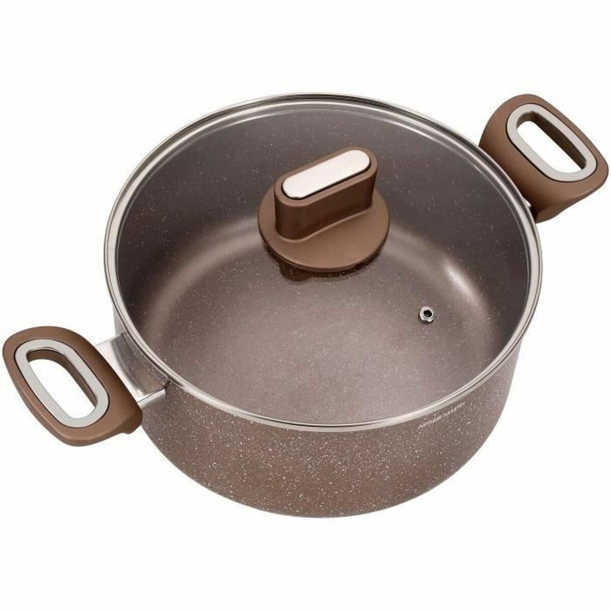 Caserolă Cu Capac Arthur Martin Roz 6 L 15 x 14 x 30 cm 2 Piese