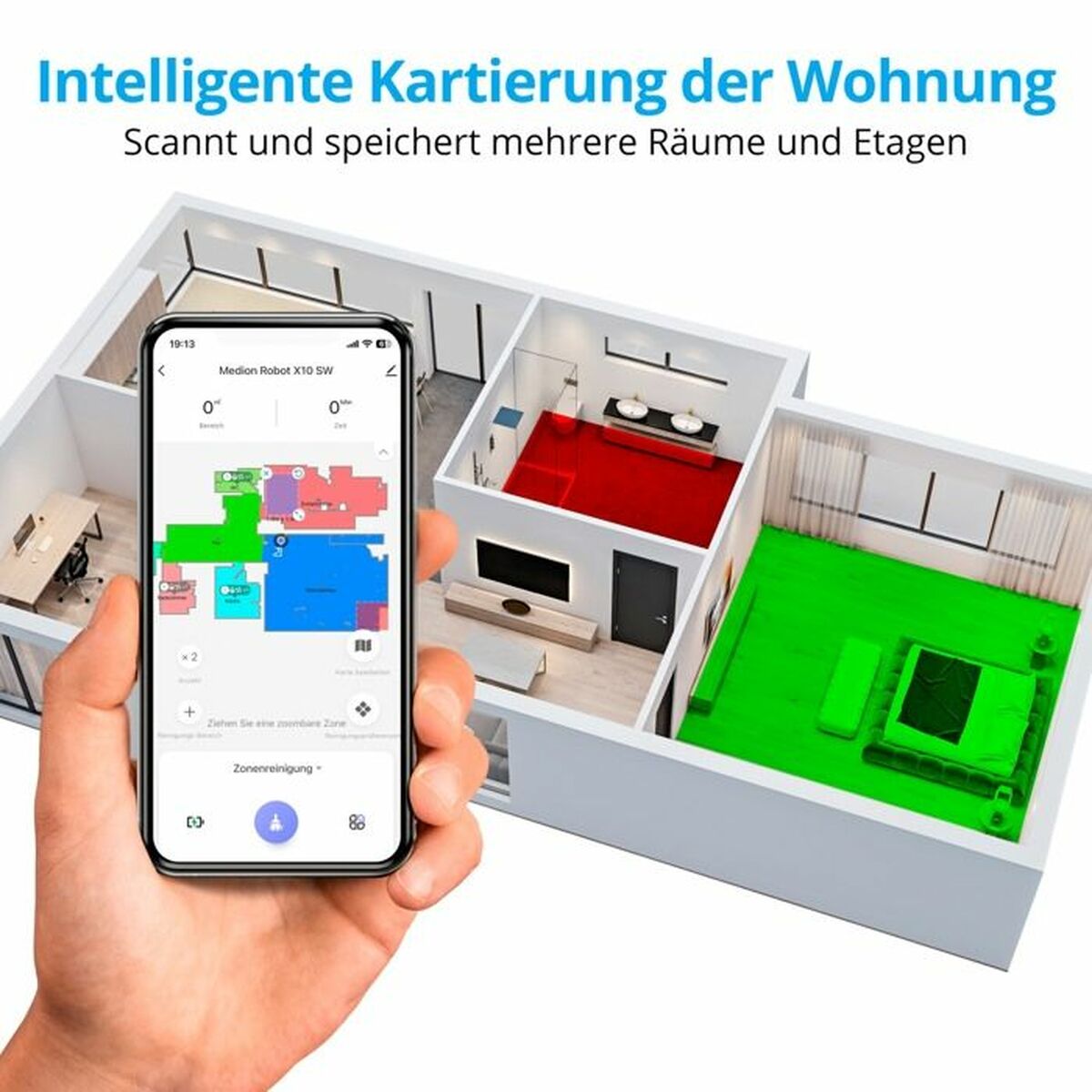 Robot Aspirator Medion MD11782 X10 SW