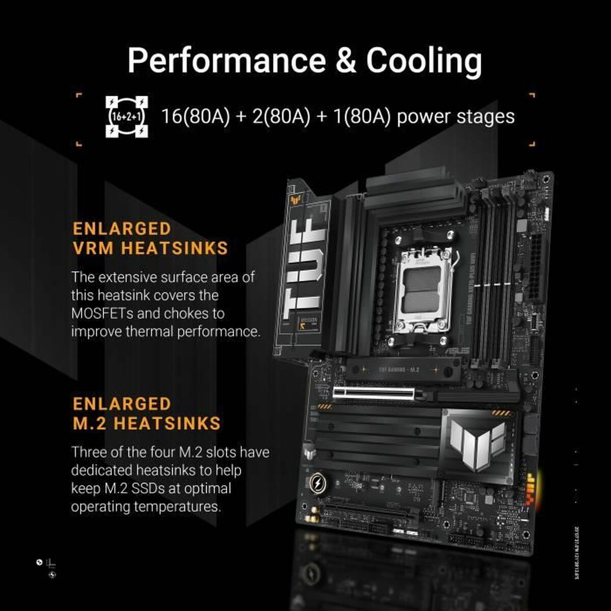 Placă de Bază Asus TUF GAMING X870-PLUS WIFI AMD AM5 AMD