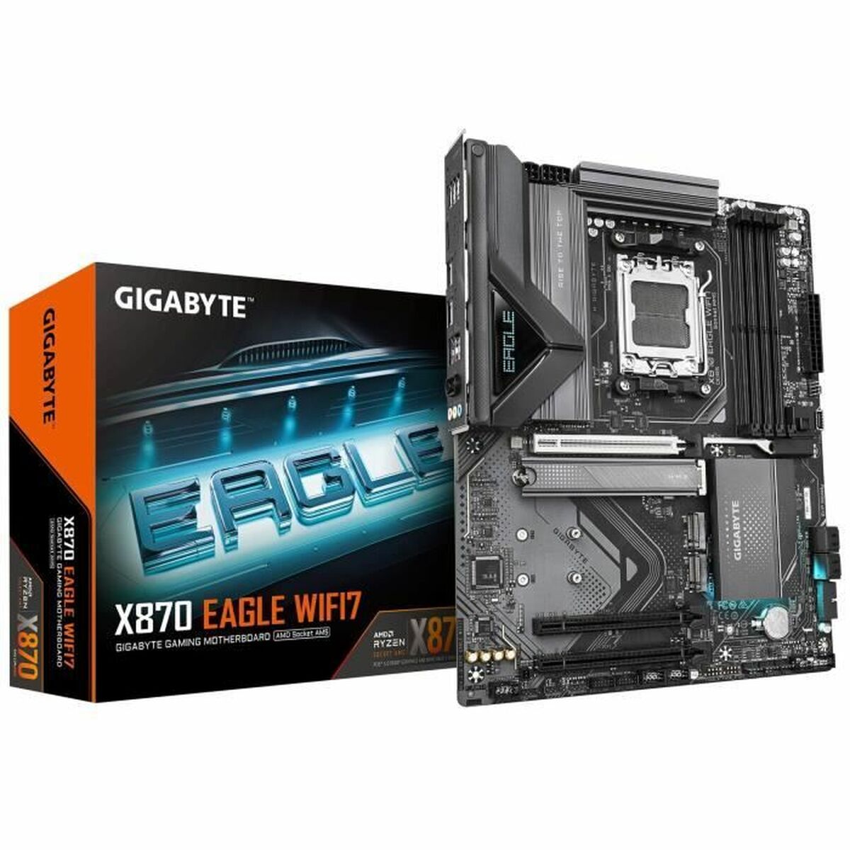 Placă de Bază Gigabyte X870 EAGLE WIFI7 AMD AMD AM5