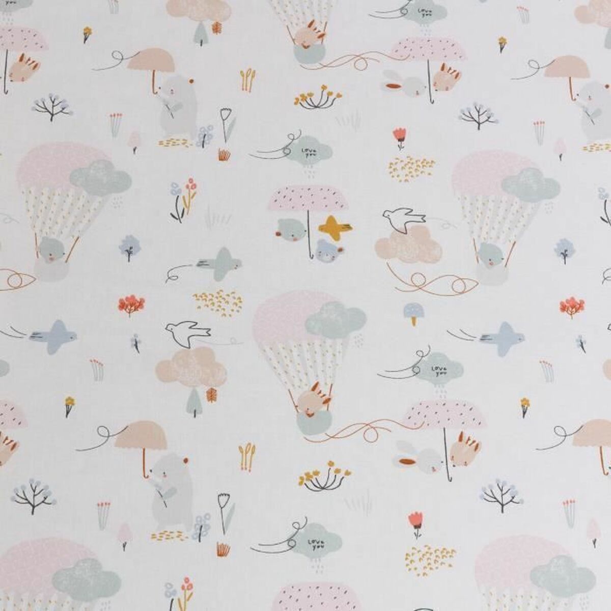 Saltea pentru pătuț Tineo Balloons 120 x 60 x 4 cm