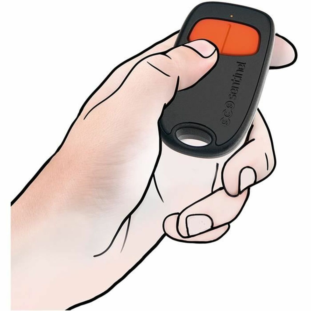 Telecomandă SCS SENTINEL SimplyControl 40 m Portocaliu