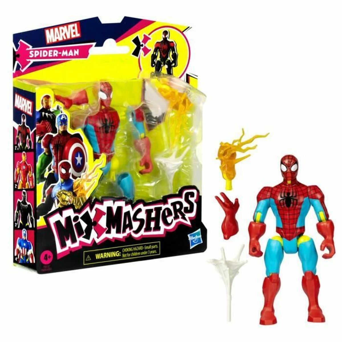 Figurină de Acțiune Hasbro MixMashers Marvel Spider-Man 18 x 4 x 20 cm