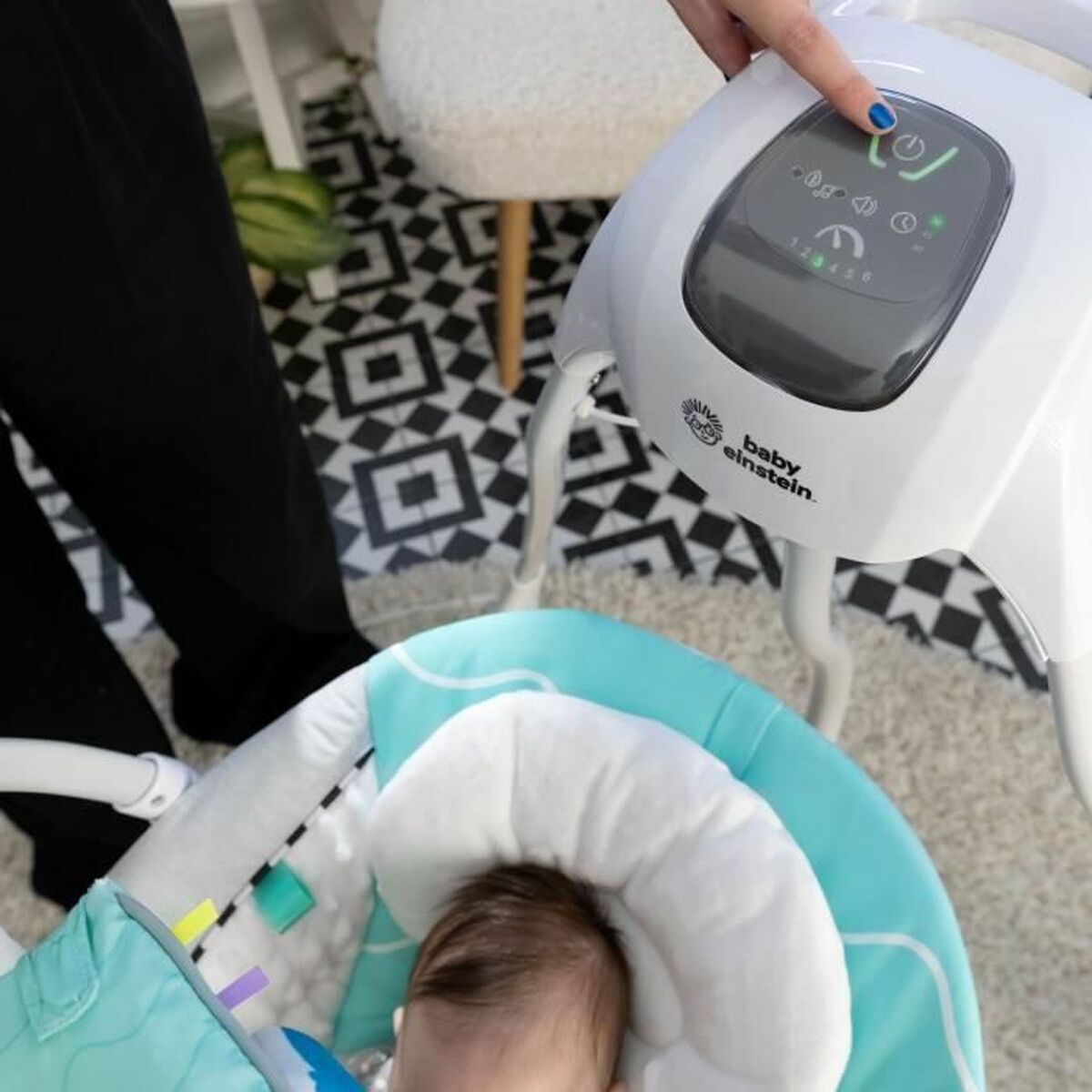 Hamac pentru Bebeluș Baby Einstein Ocean Albastru