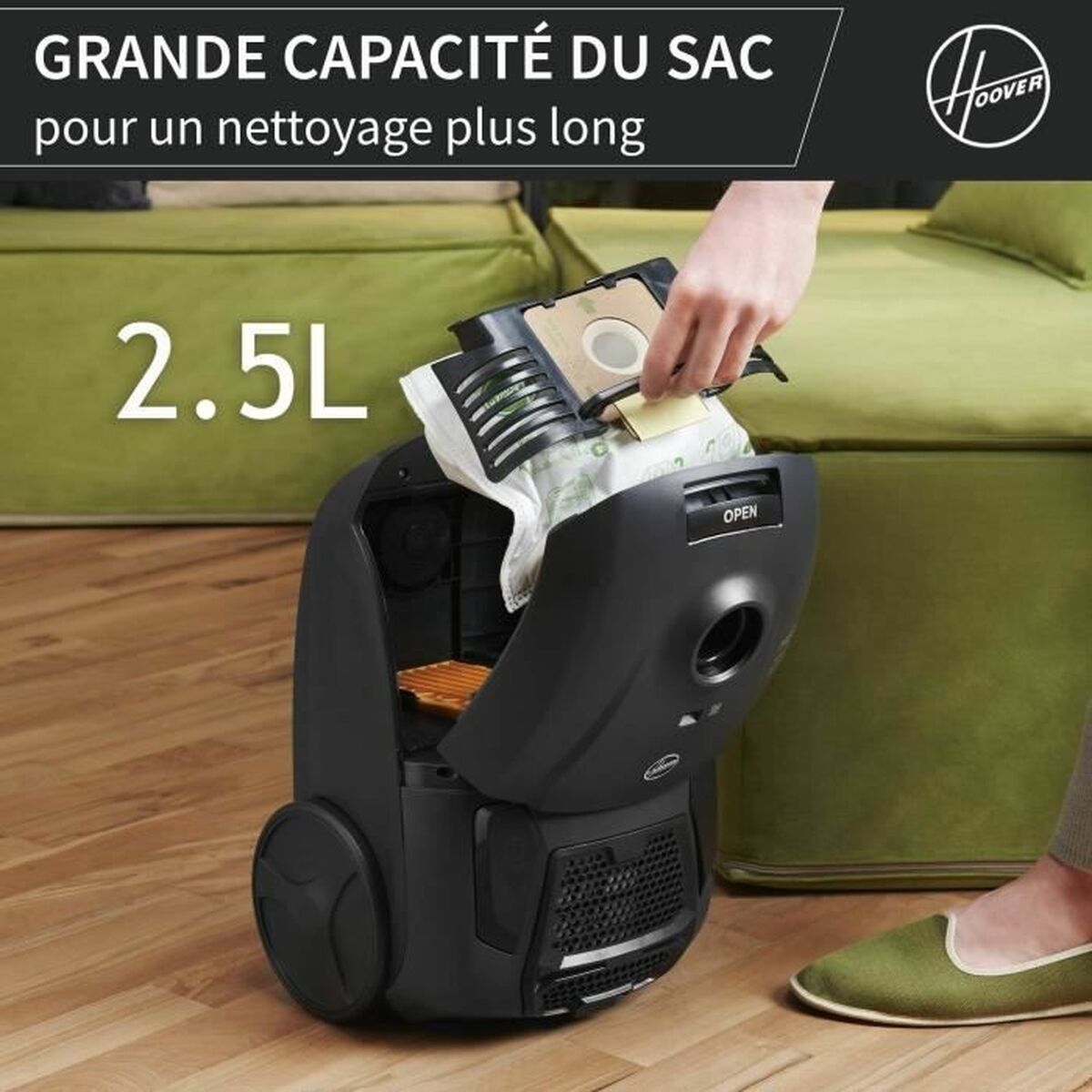 Extractor Hoover HE120PET 011 Negru Gri 700 W