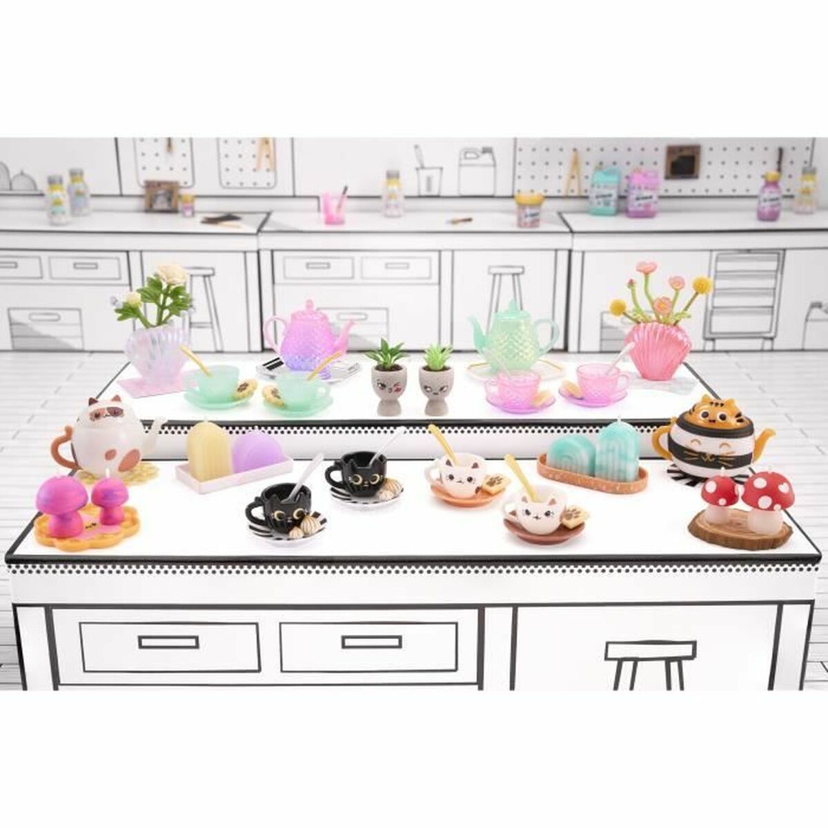 Set de Lucru Manual Miniverse Make It Mini Lifestyle 10 x 9 x 10 cm