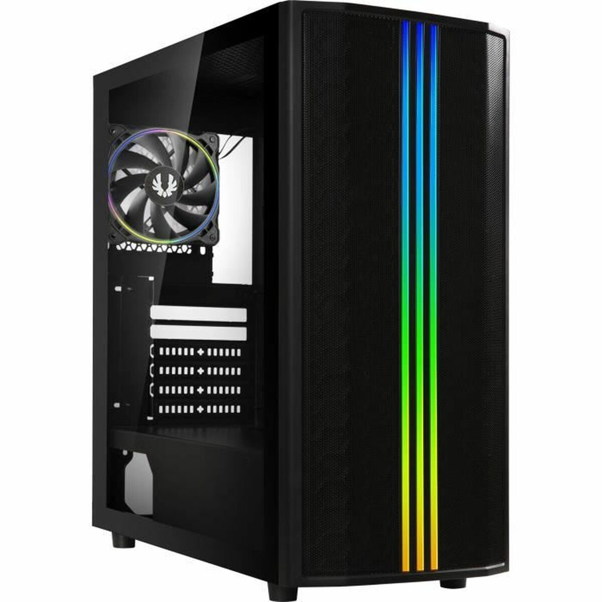 Unitate Semi-tower ATX BitFenix Saber Mesh FRGB Negru