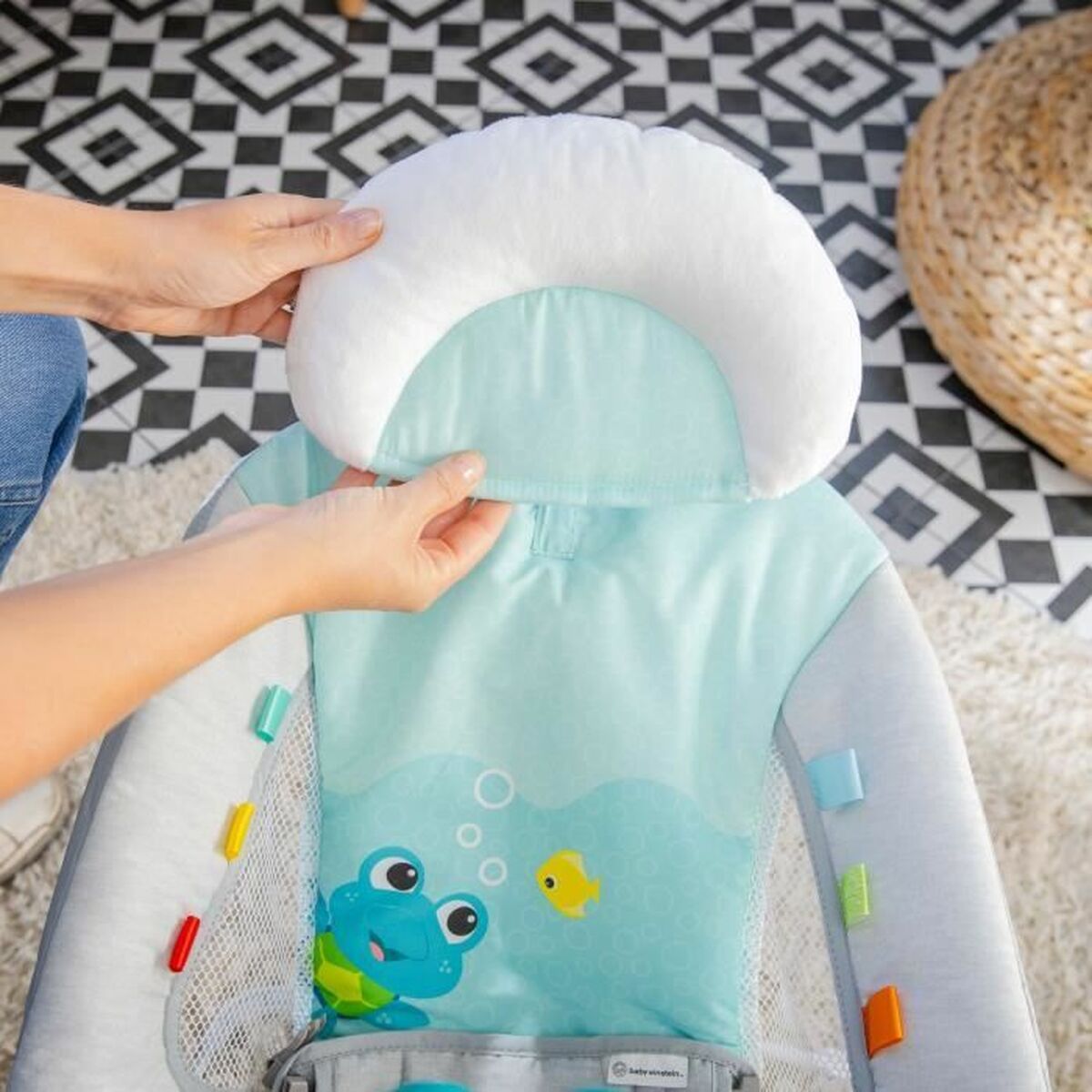 Hamac pentru Bebeluș Baby Einstein Ocean Albastru