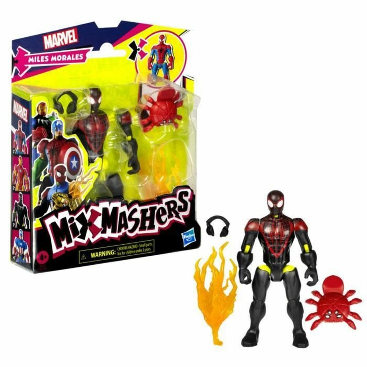 Figura îmbinată Hasbro MixMashers Miles Morales
