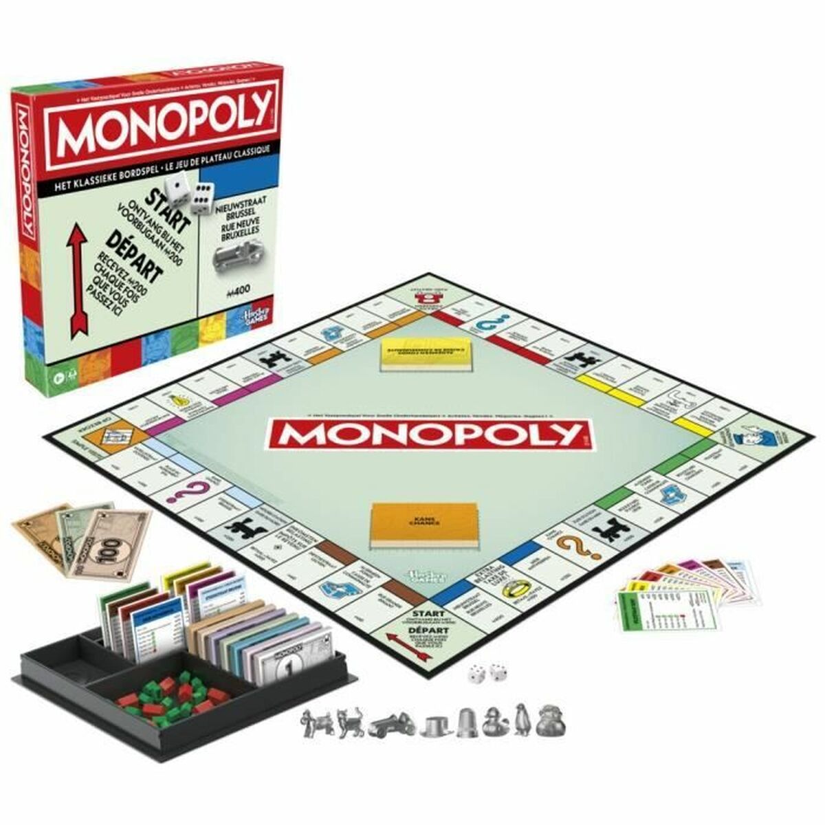 Joc de Masă Monopoly Hasbro Games 27 x 5 x 27 cm 4 x 50 x 50 cm