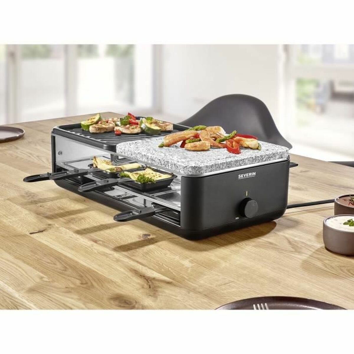 Raclette Severin RG2366 Negru noir 1300 W