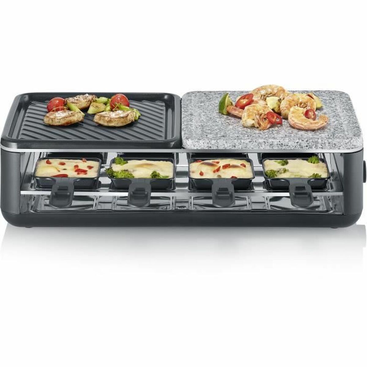 Raclette Severin RG2366 Negru noir 1300 W