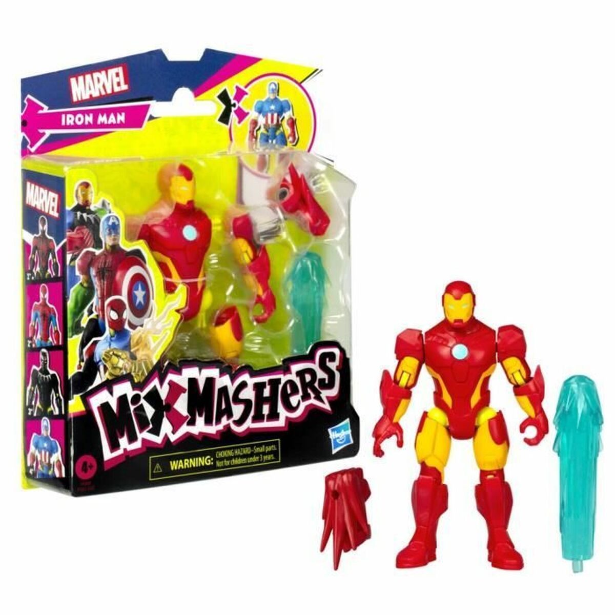 Figura îmbinată Hasbro MixMashers Iron Man