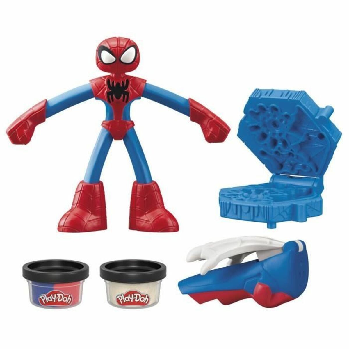 Joc de Plastilină Play-Doh My Web Creator Galben