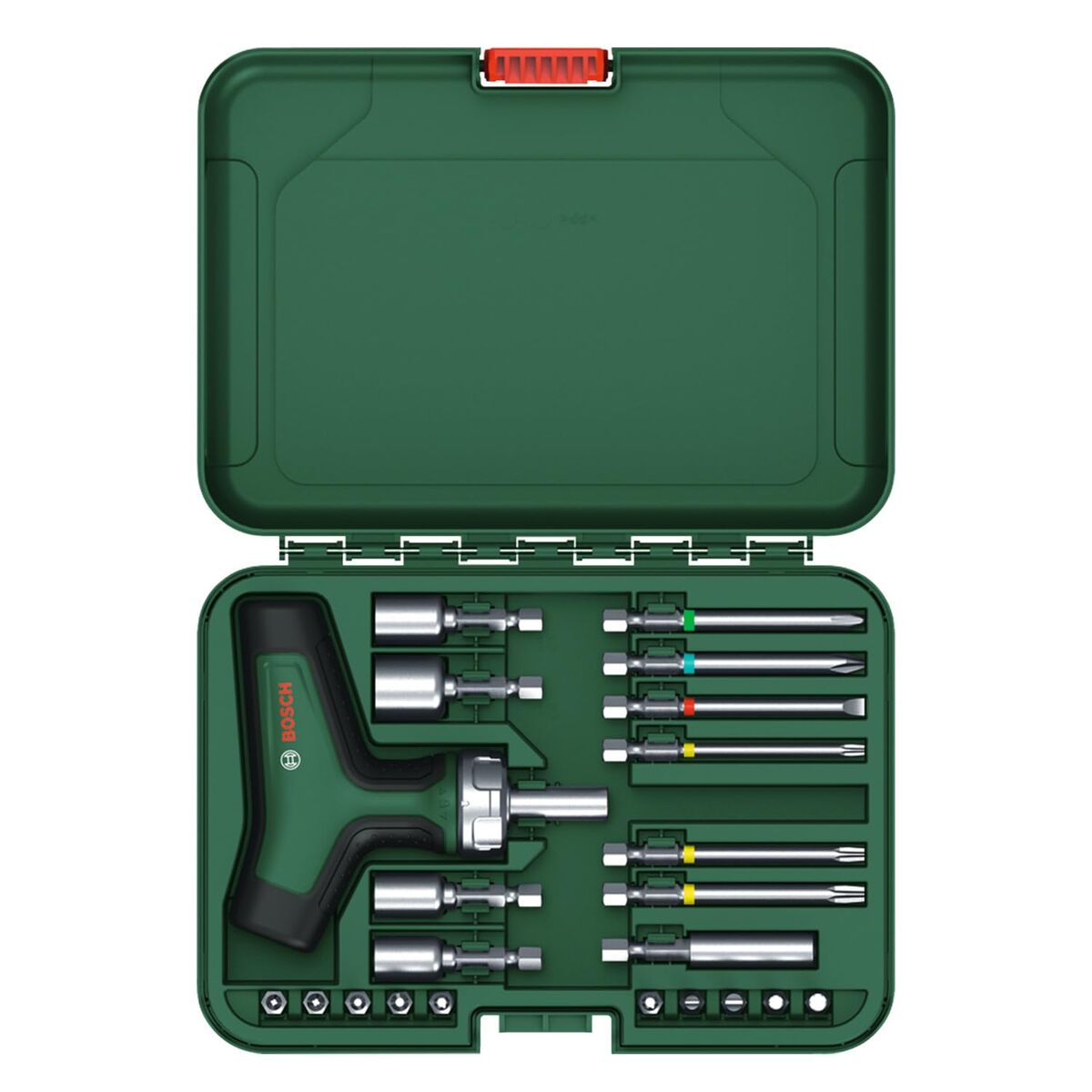Set biți BOSCH 16 x 6 x 22 cm Multi-puncte (25 Unități)