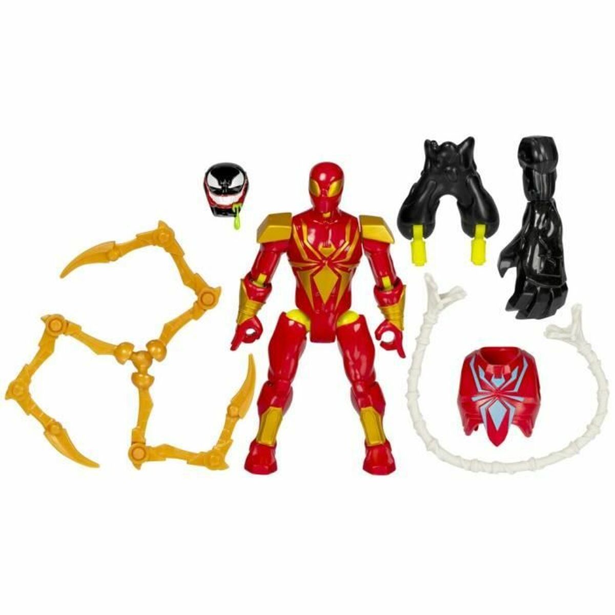 Figura îmbinată Hasbro MixMashers Iron Spider Deluxe