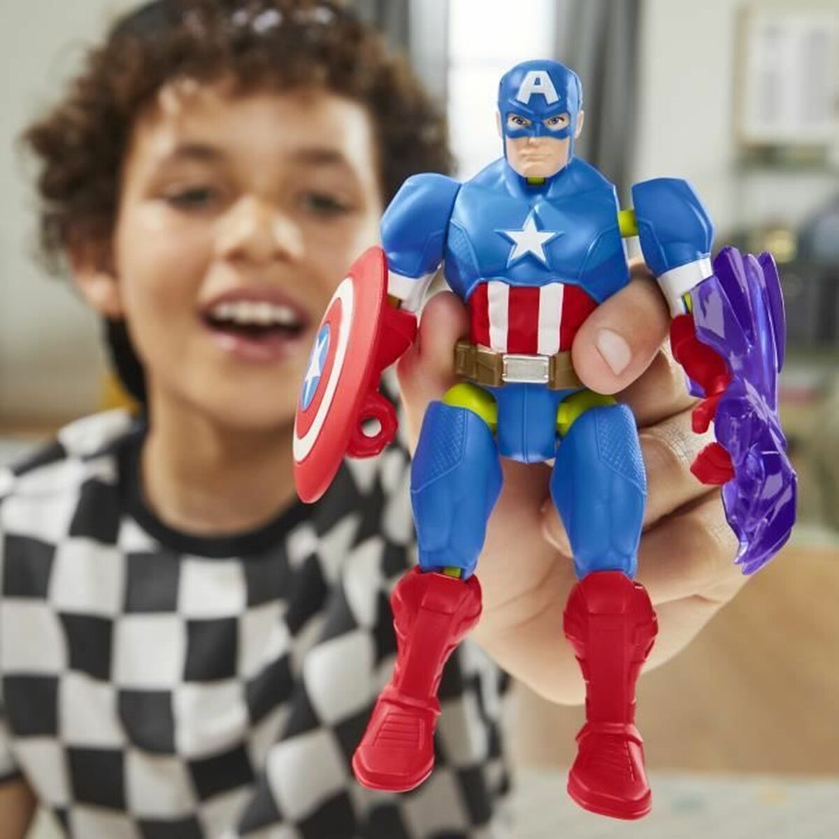 Figura îmbinată Hasbro Capitán América
