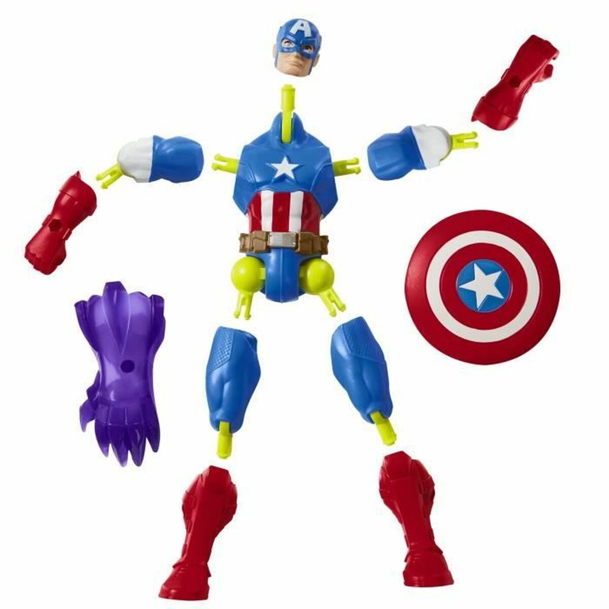 Figura îmbinată Hasbro Capitán América