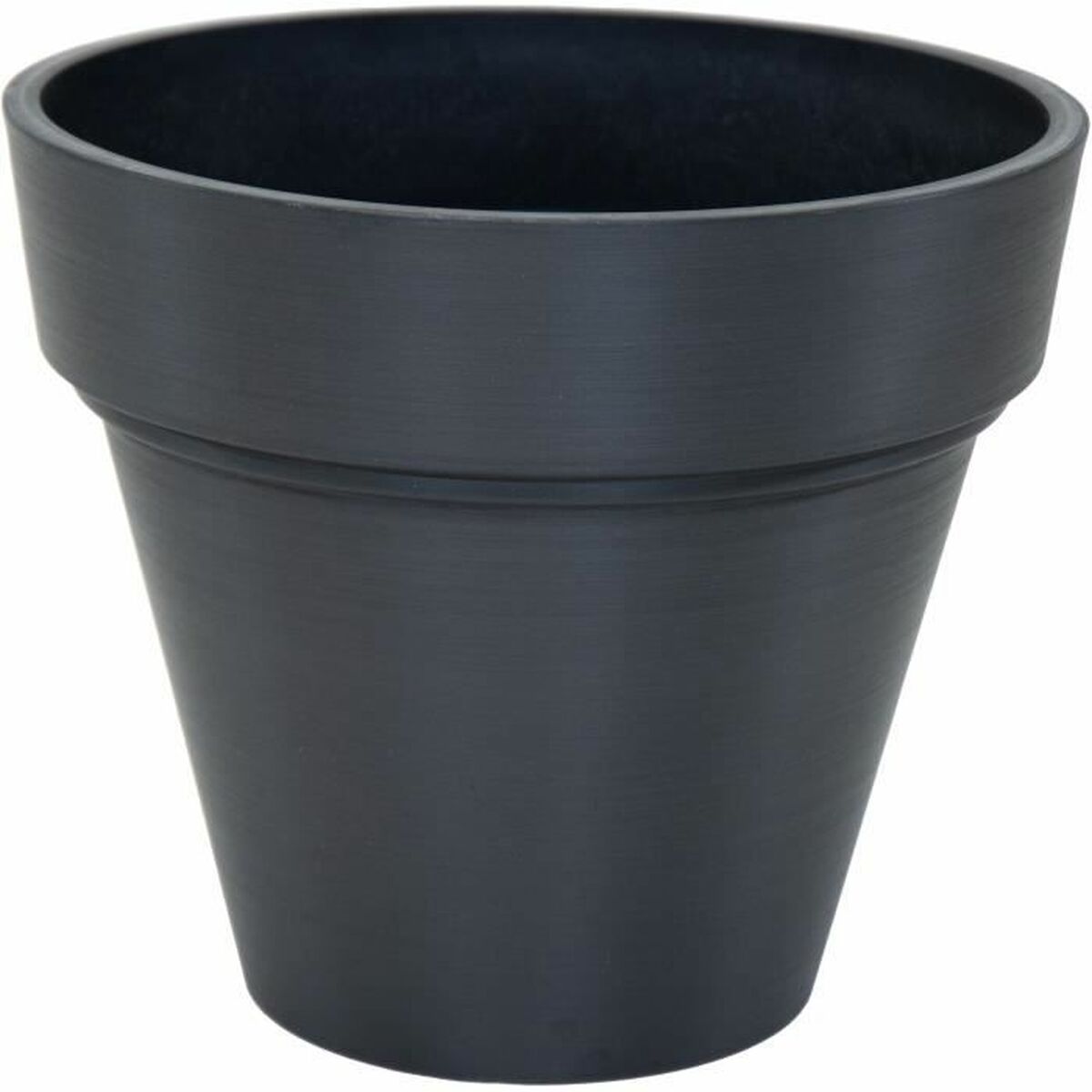Ghiveci Mega Collections Ecostone Planter Negru noir Plastic Reciclat 35 cm 38 x 38 x 68 cm 35 x 30 cm