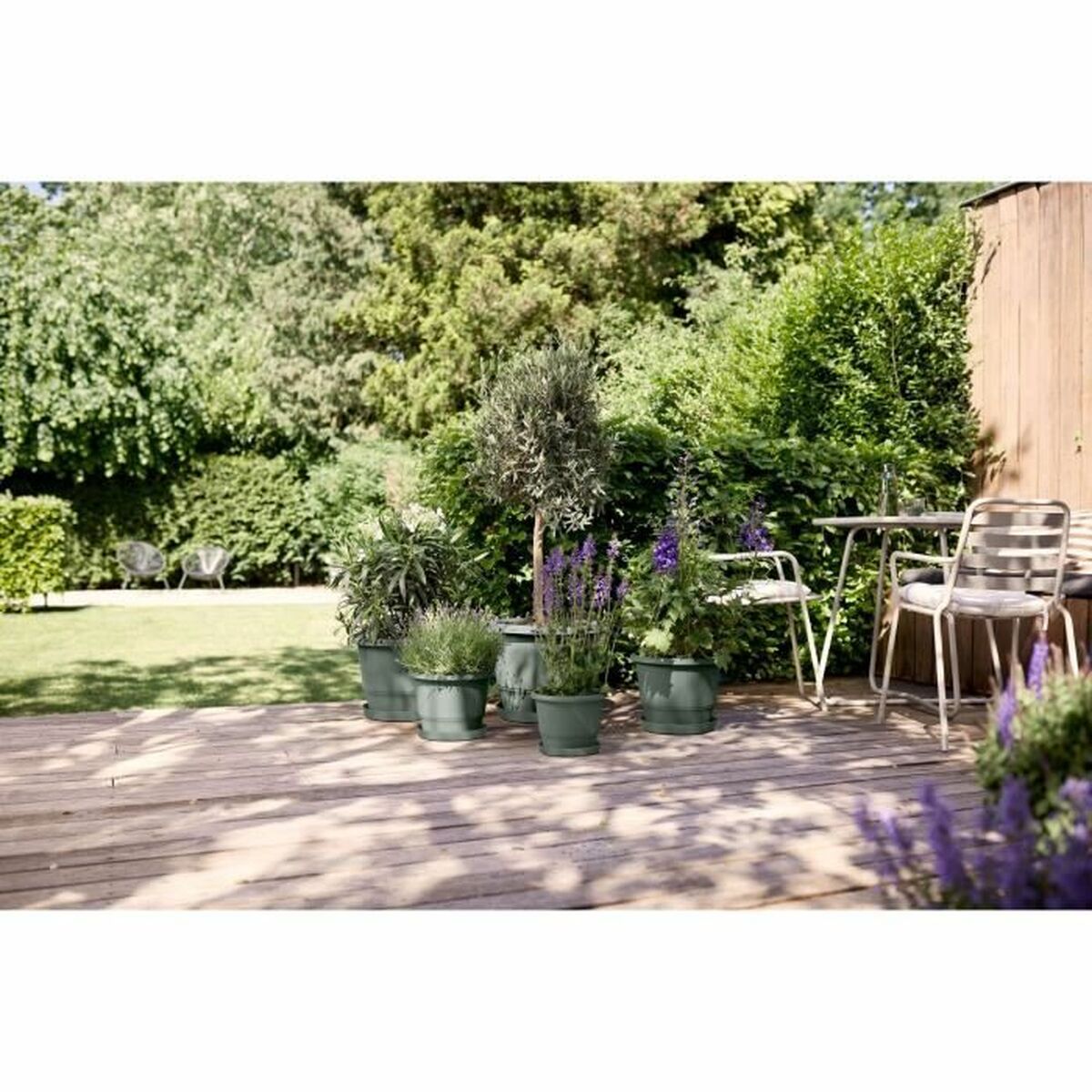 Ghiveci Elho Amiga Round 47 Verde 47 x 35 cm