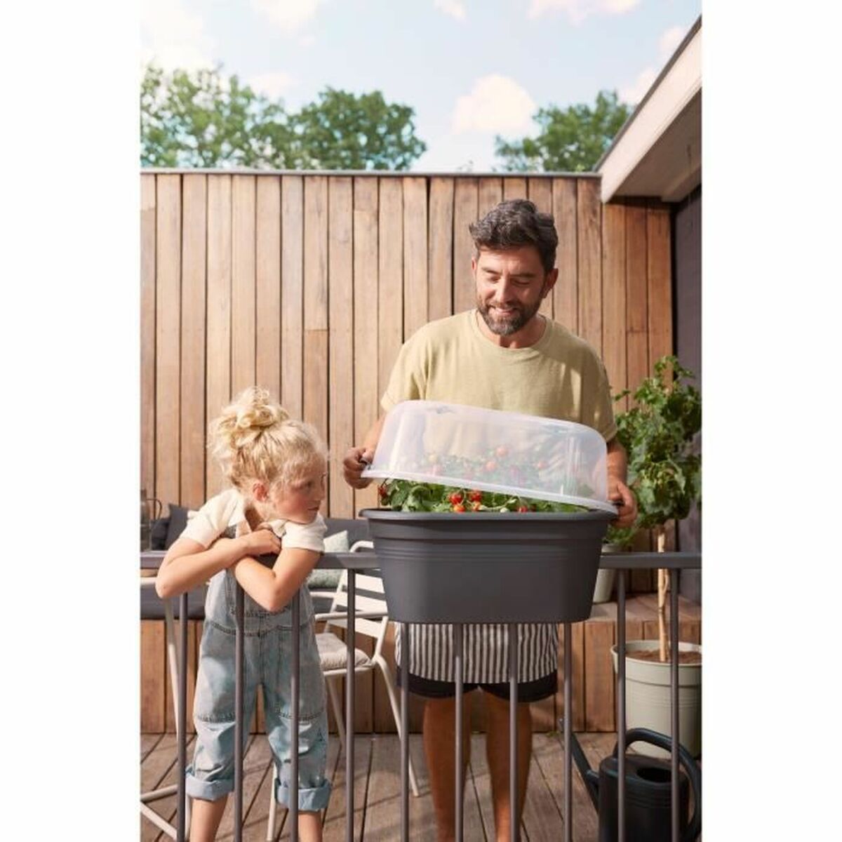 Ghiveci Elho Negru 55 x 28,5 x 25 cm