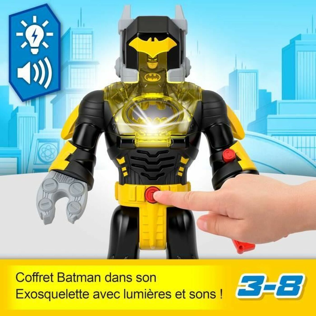 Figurină de Acțiune Imaginext Batman HYG31 6 Piese