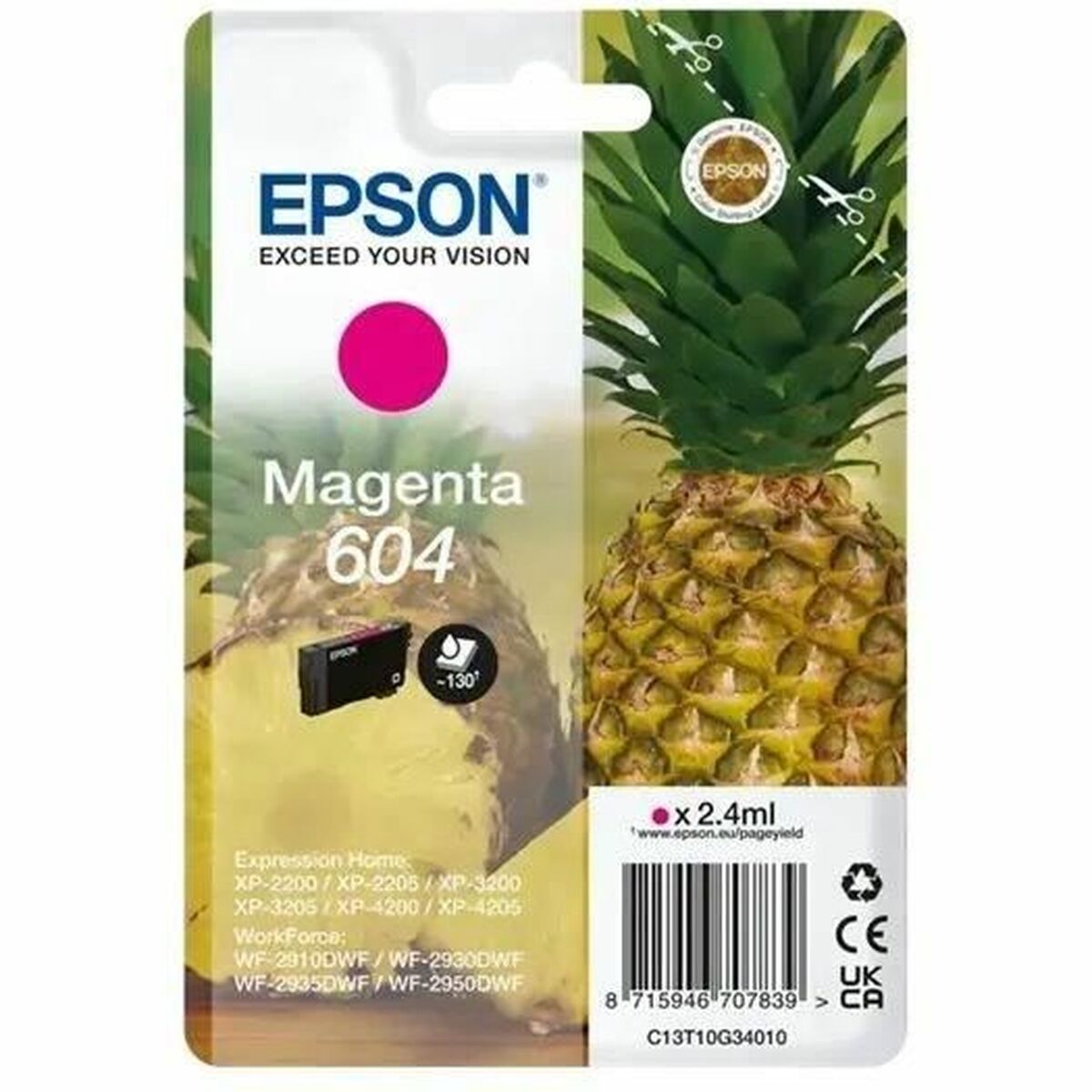 Cartuș cu Cerneală Originală Epson 604 Magenta
