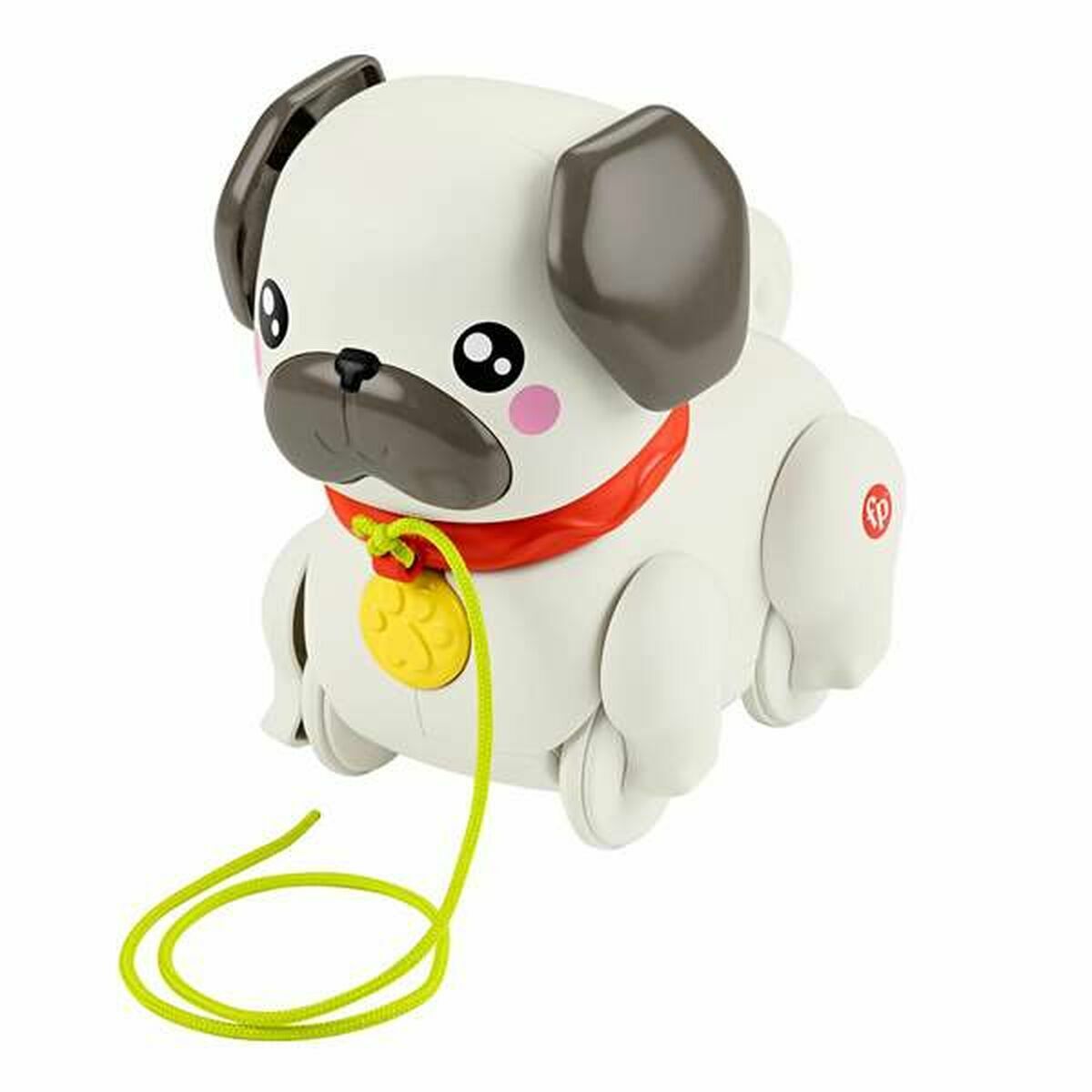 Câine Interactiv Fisher-Price My Pug to Walk HTW94 Câine