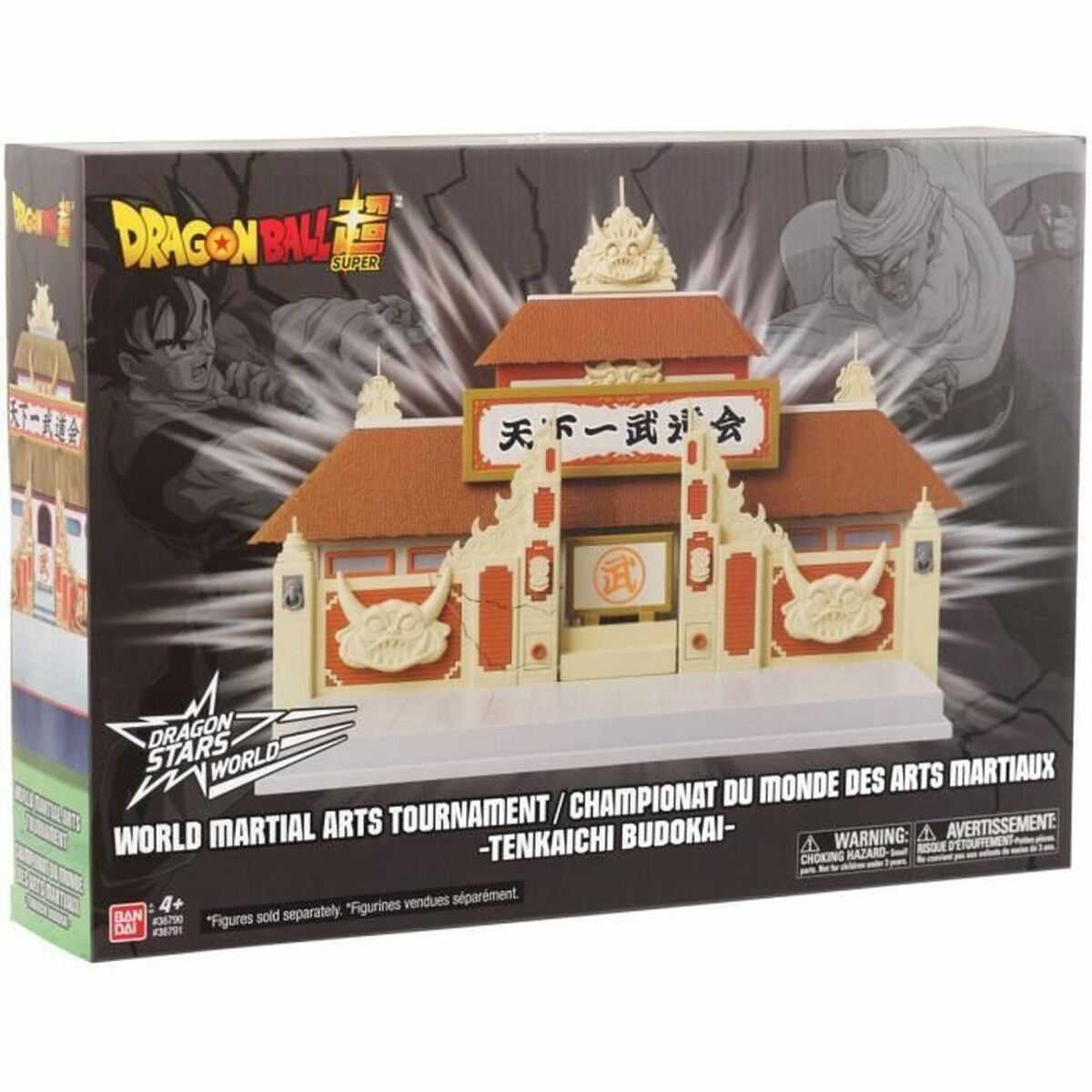 Playset Dragon Ball DB Arene Tenkaichi Budokai 1 Unități