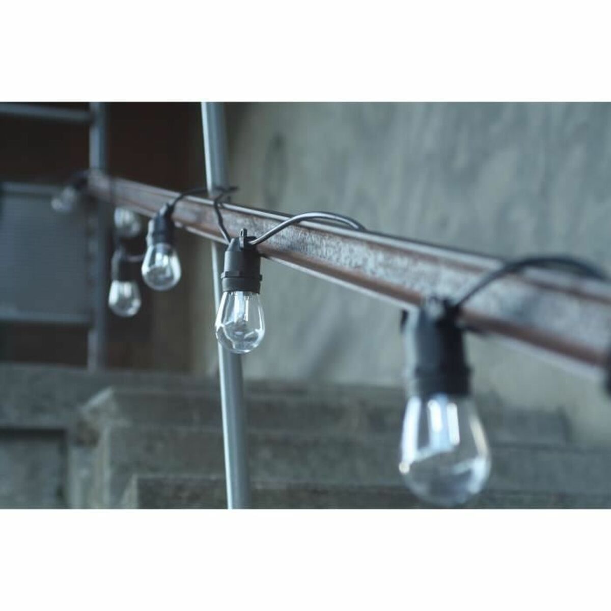 Ghirlandă de lumini LED Rio Negru Multicolor 5 m LED RGB 20