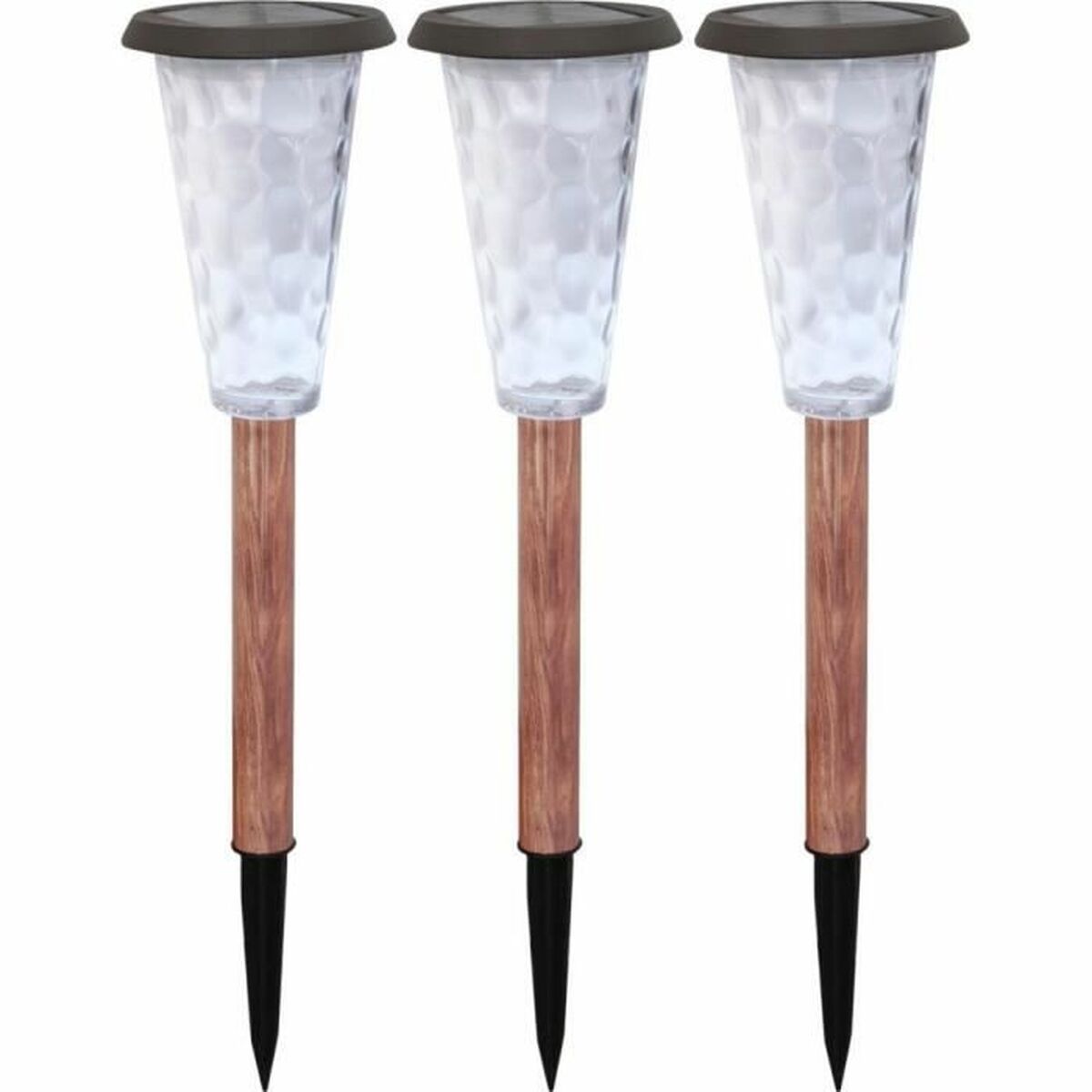 Lampă solară Canopo Natural 20 Lm (3 Unități)