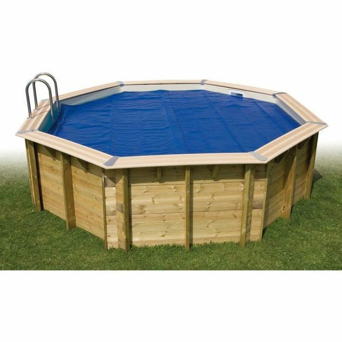 Husă pentru piscină Ubbink Albastru 250 x 450 cm Polietilenă