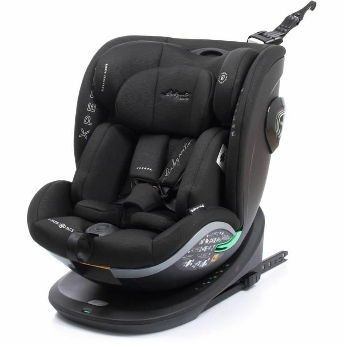 Scaun Auto Babyauto XPERTA BLACK LINE Negru 0 (de 0 a 10 kilos) 0+ (de 0 a 13 kilos) I (9 - 18 kg) II (15-25 kg) III (22 - 36 kg
