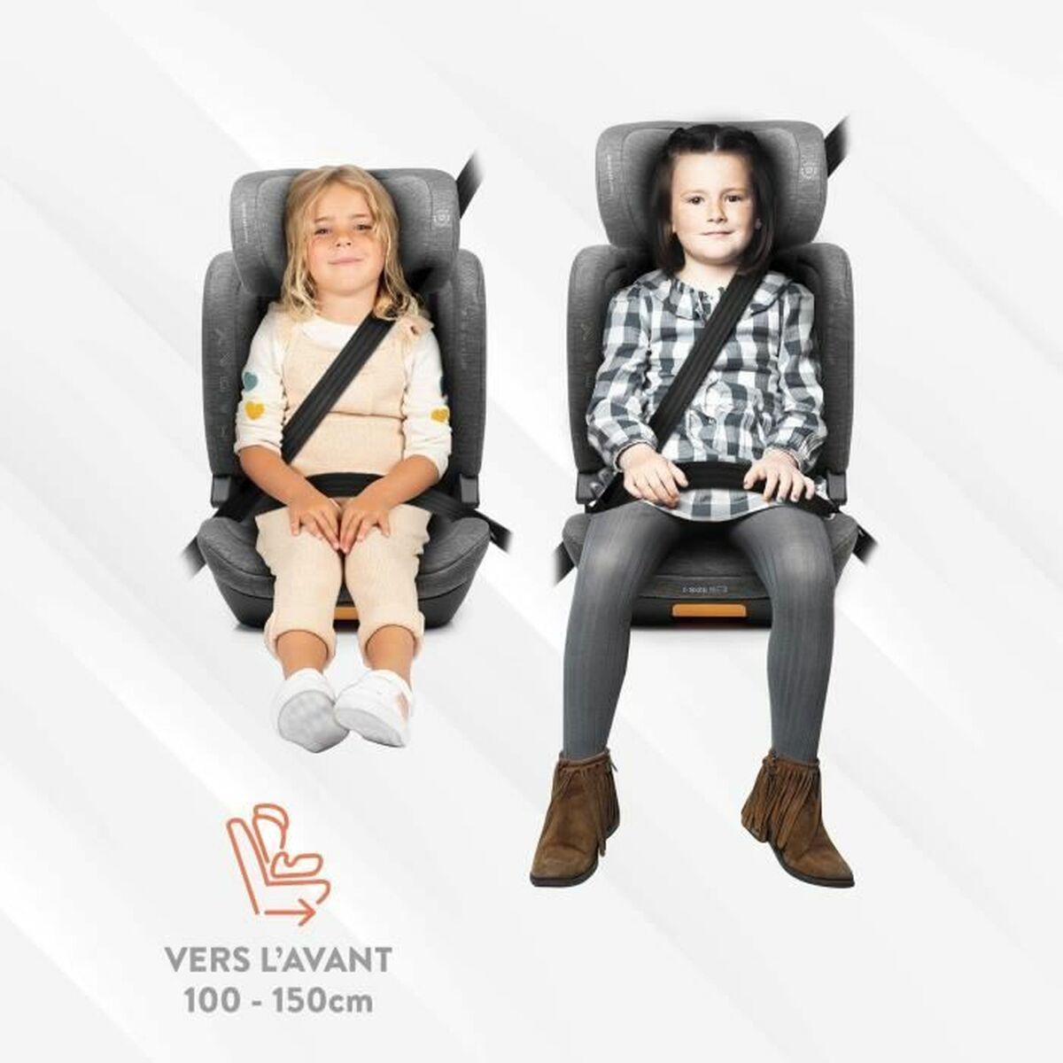 Scaun Auto Babyauto CAPAX BLACK LINE Negru II (15-25 kg) III (22 - 36 kg) Infantil ECE R129