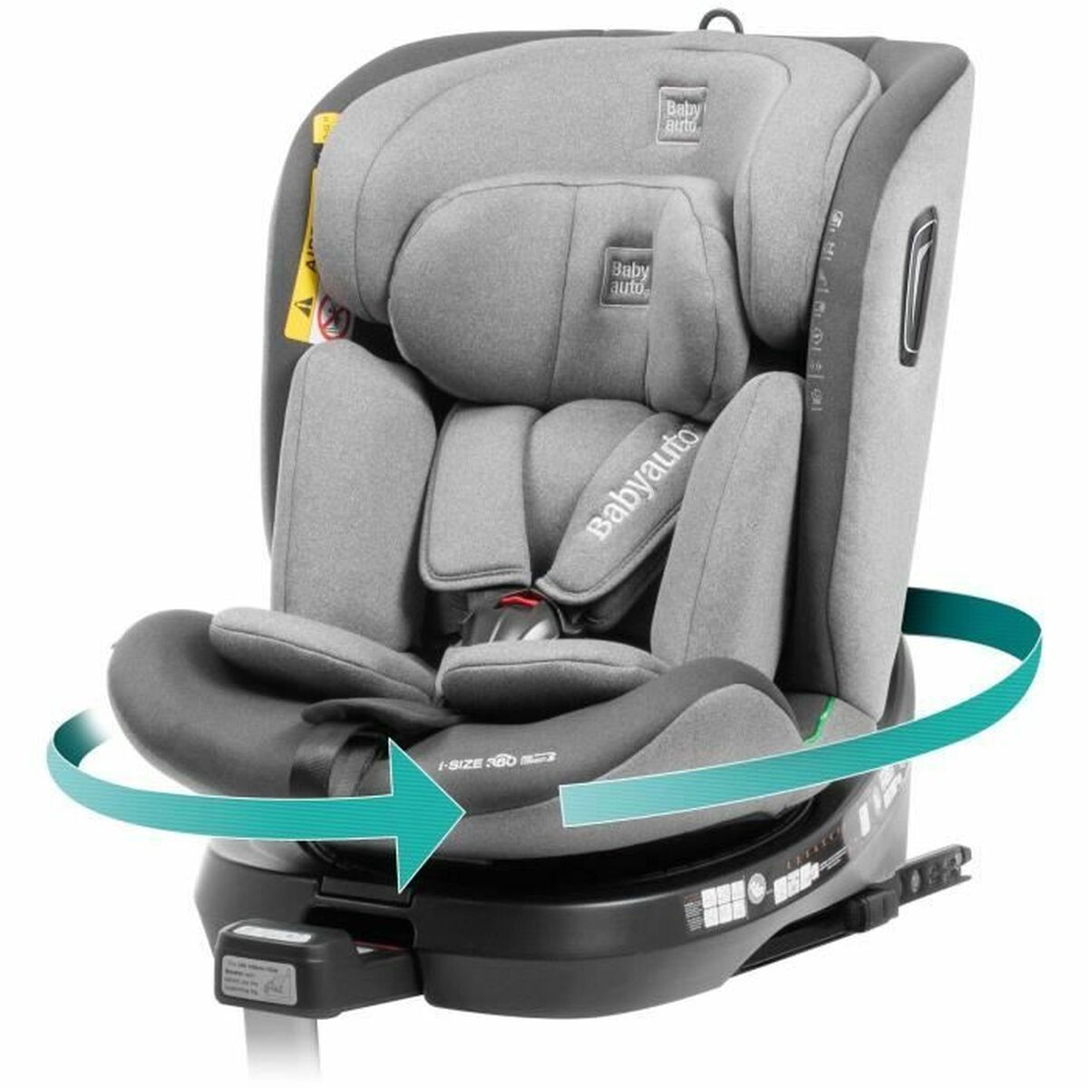 Scaun Auto Babyauto Antracit 0 (de 0 a 10 kilos) I (9 - 18 kg) II (15-25 kg) III (22 - 36 kg) Infantil ECE R129