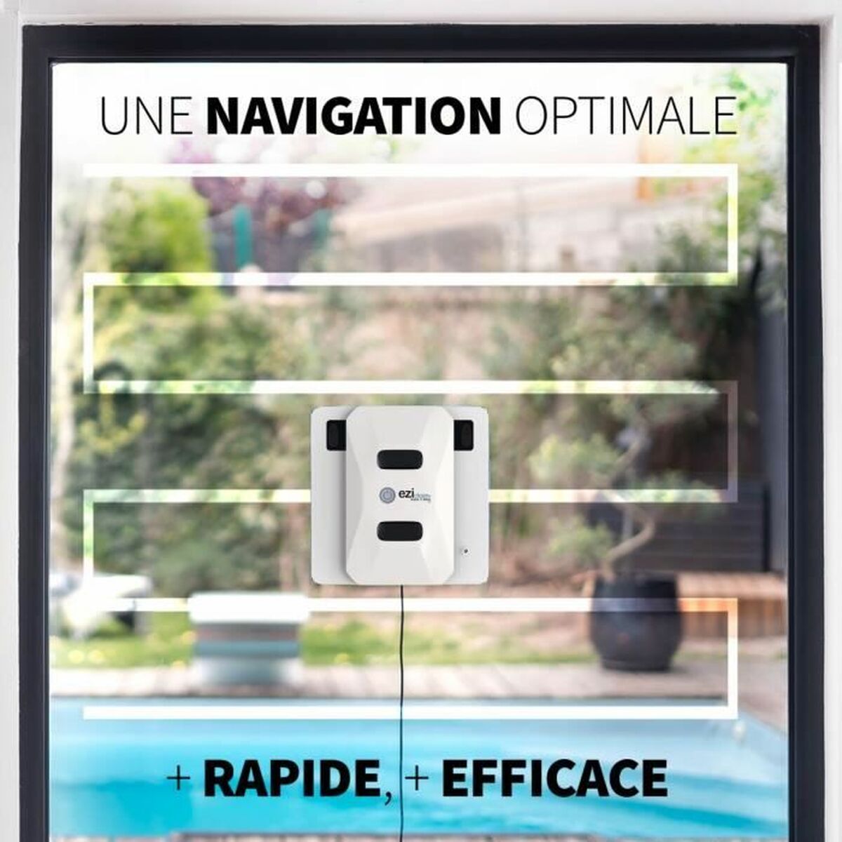 Robot Inteligent pentru Curățarea Geamurilor EZIclean Windobot S5 Pro 72 W