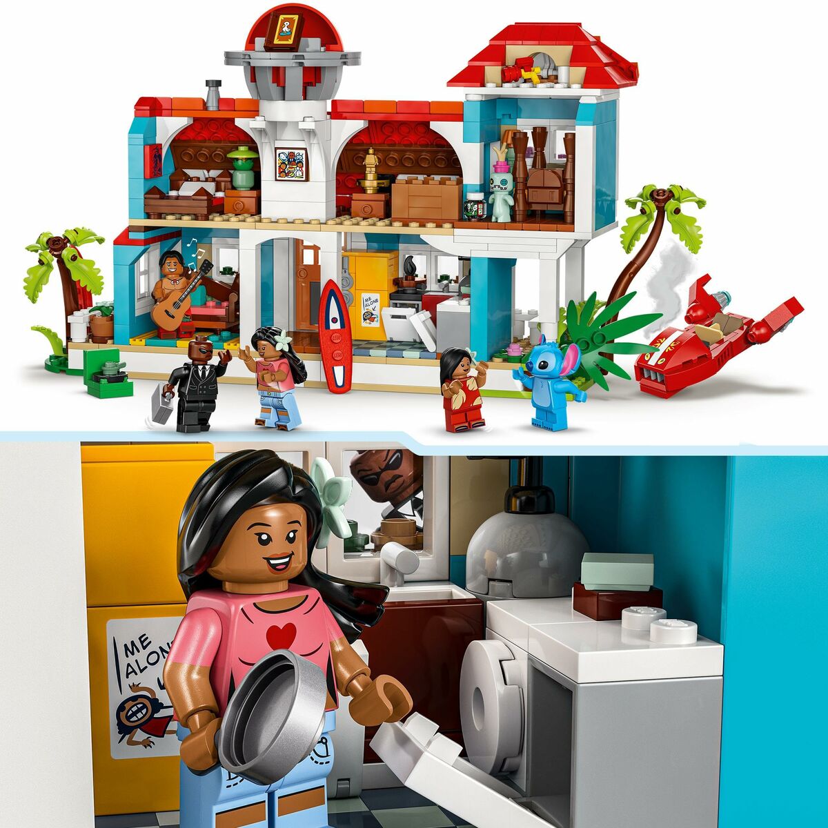 Set de Construcție Lego Disney Lilo & Stitch 43268 834 Piese