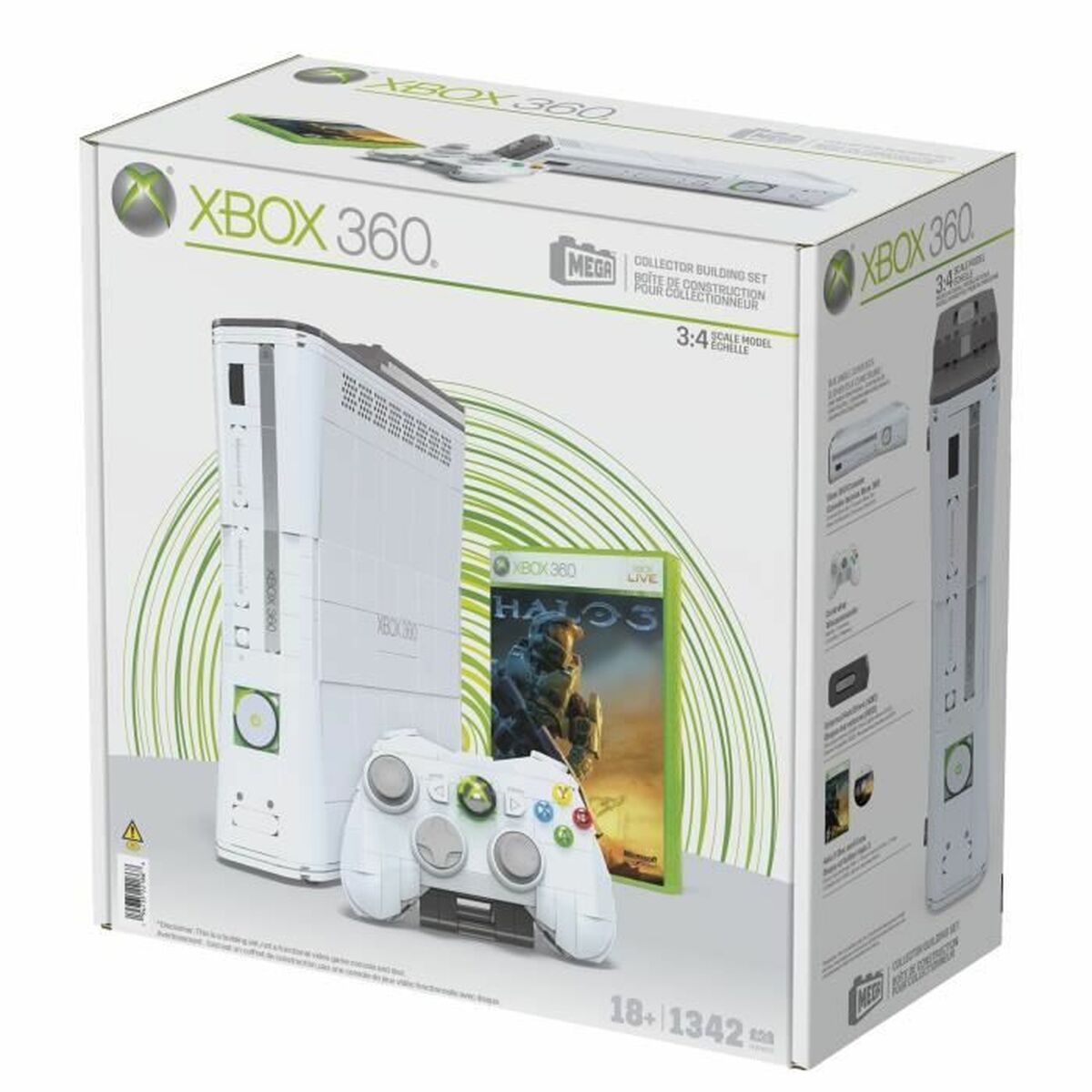 Set de Construcție MEGA BRANDS Xbox 360 1342 Piese