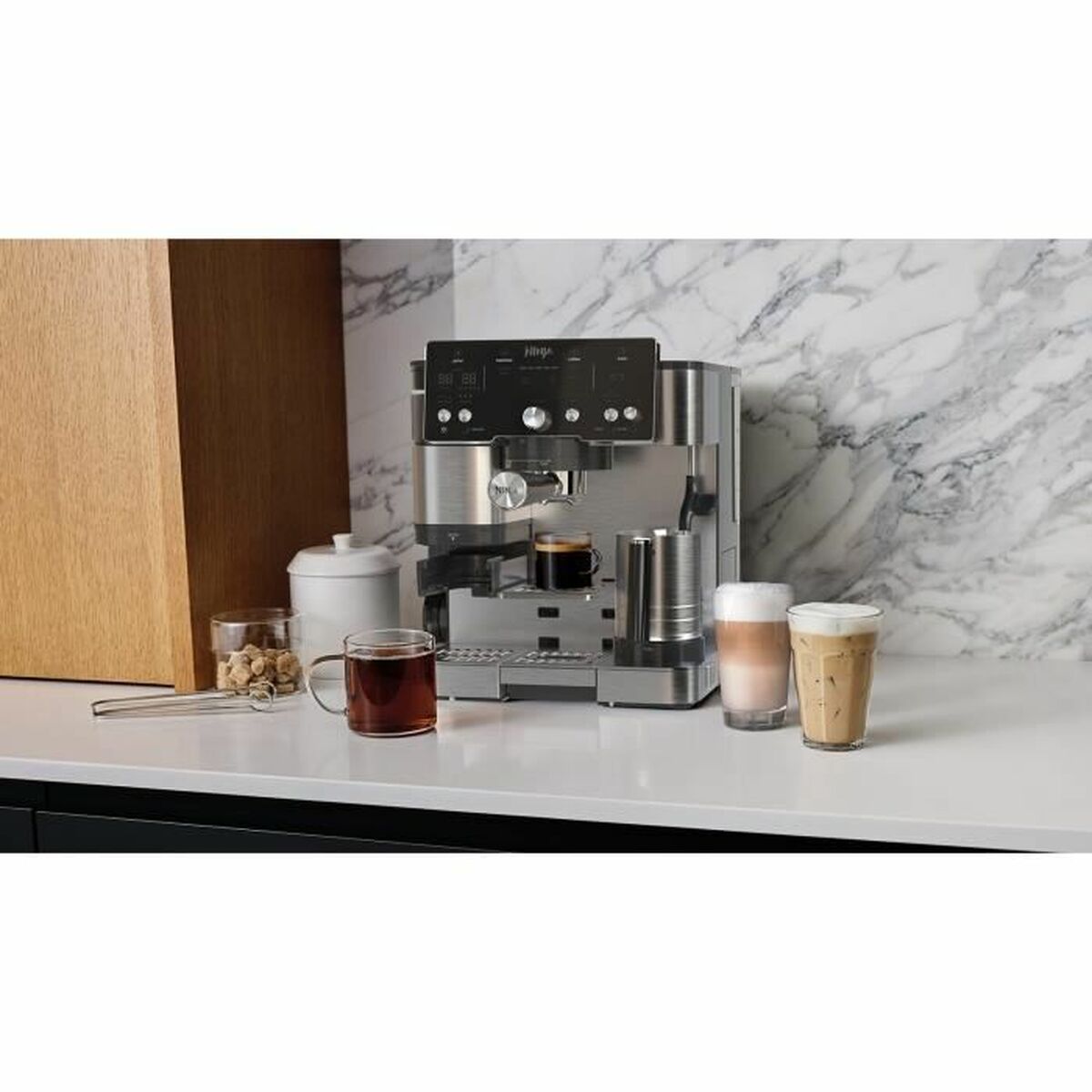 Aparat de cafea superautomat NINJA ES501EU Luxe Essential Negru