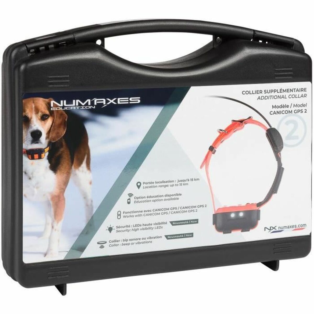 Localizator Antipierdere Num'Axes Negru